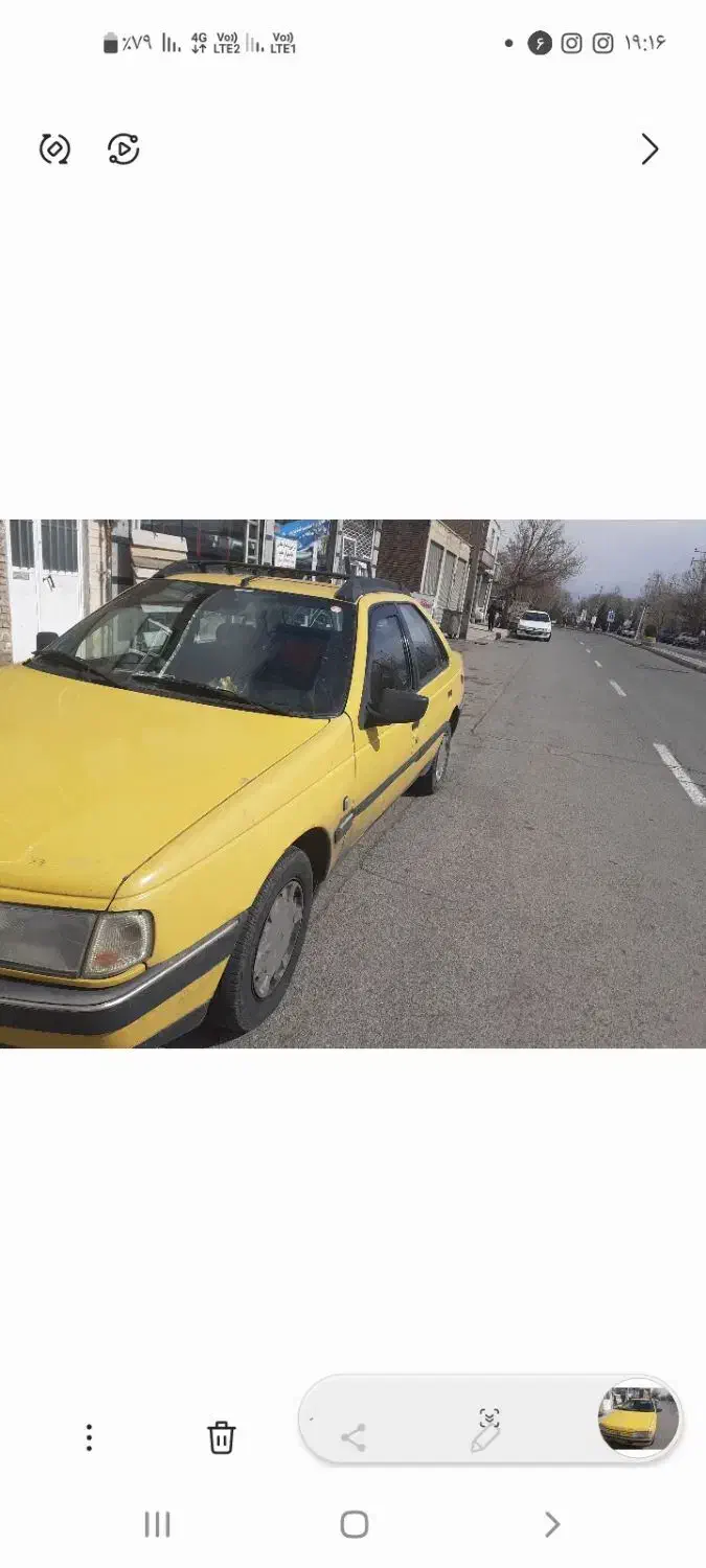 تاکسی عمومی مدل ۸۷|خودرو سواری و وانت|تهران, شهرک ولیعصر جنوبی|دیوار