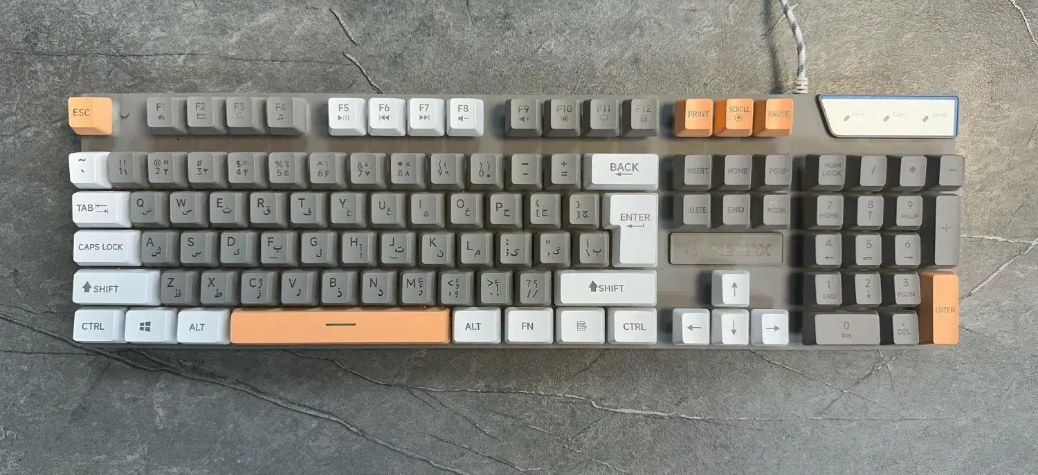 کیبورد گیمینگ وان مکس مدل OM-G5700 با سیم|قطعات و لوازم جانبی رایانه|بهشهر, |دیوار