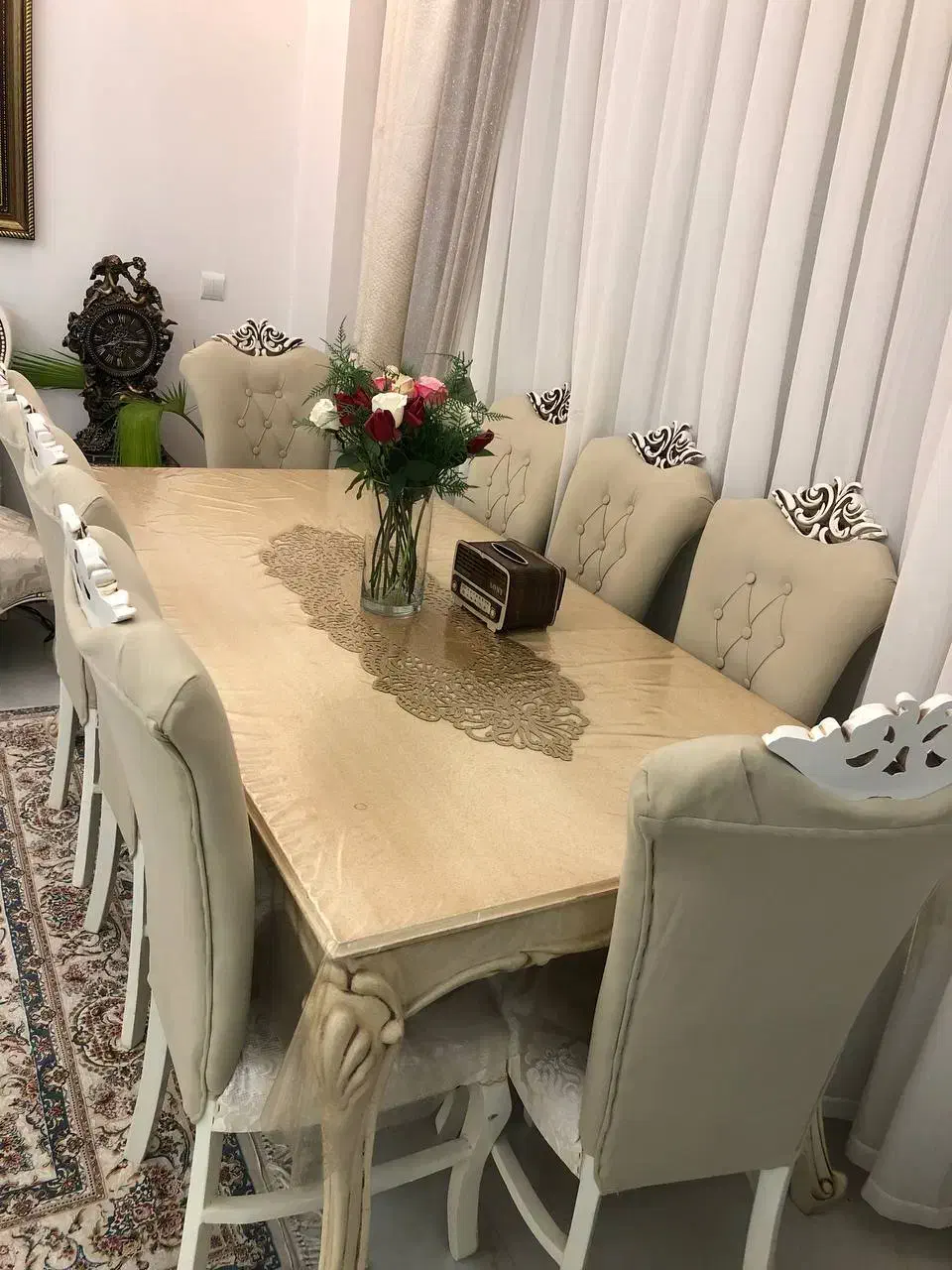 مبل کلاسیک چوب راش|مبلمان خانگی و میز عسلی|کرمانشاه, |دیوار
