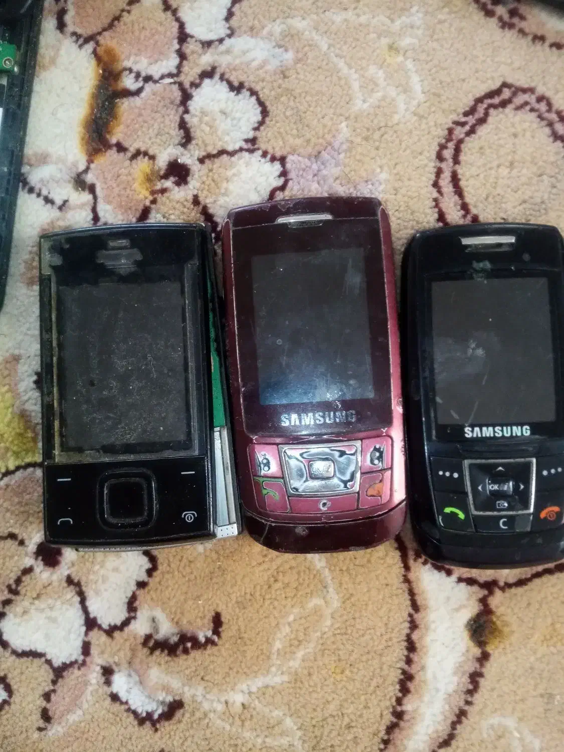 ۵عدد گوشی دو‌عدد‌ لمسی سه عدد ریلی|موبایل|کرمانشاه, |دیوار