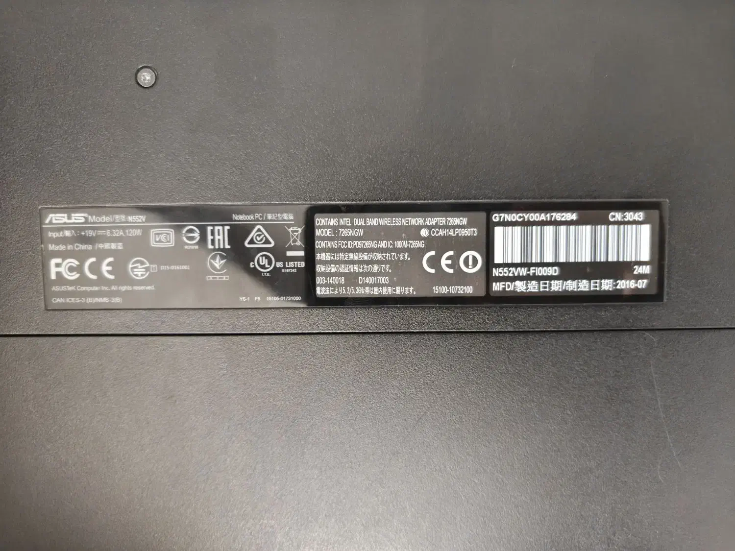 لپتاپ Asus n552vw - f|رایانه همراه|محمدشهر, ولدآباد|دیوار