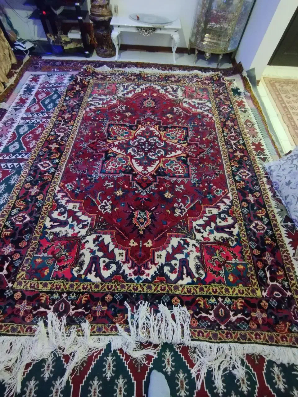 فرش هریس ۶ متری|فرش|سهند, |دیوار