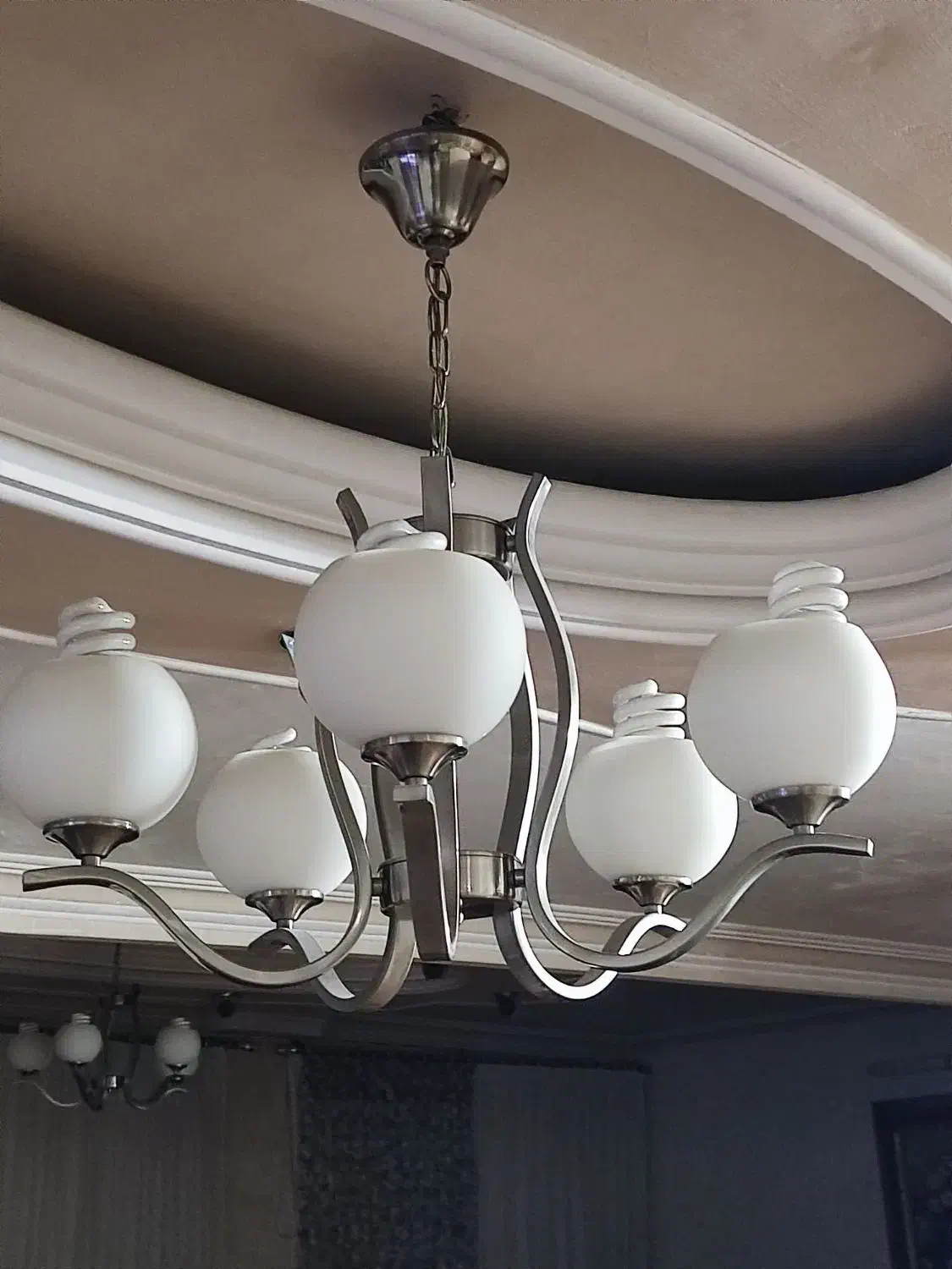 لوستر 5شاخه|لوستر و چراغ آویز|بجنورد, |دیوار