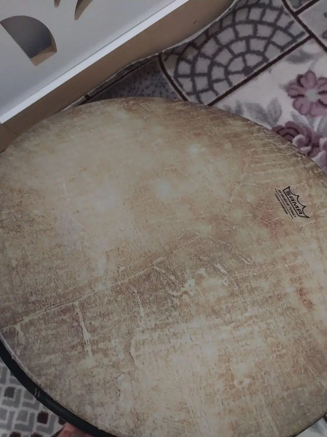 دف موسیقی|سازهای سنتی|سهند, |دیوار