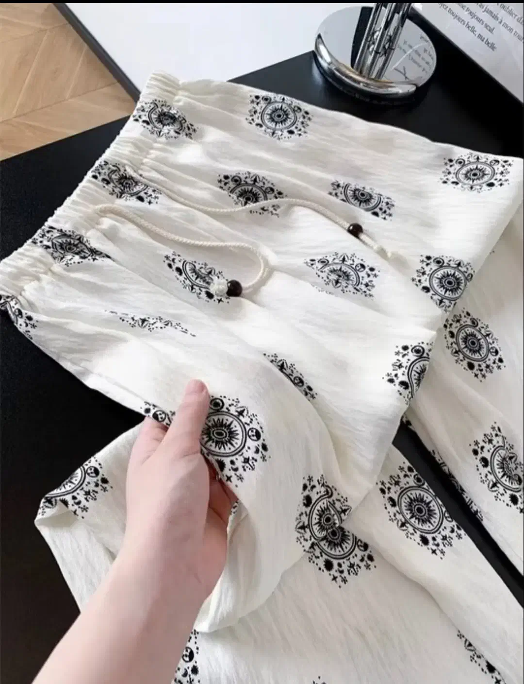 شلوار بگ جنس لینن|لباس|پیر بکران, |دیوار