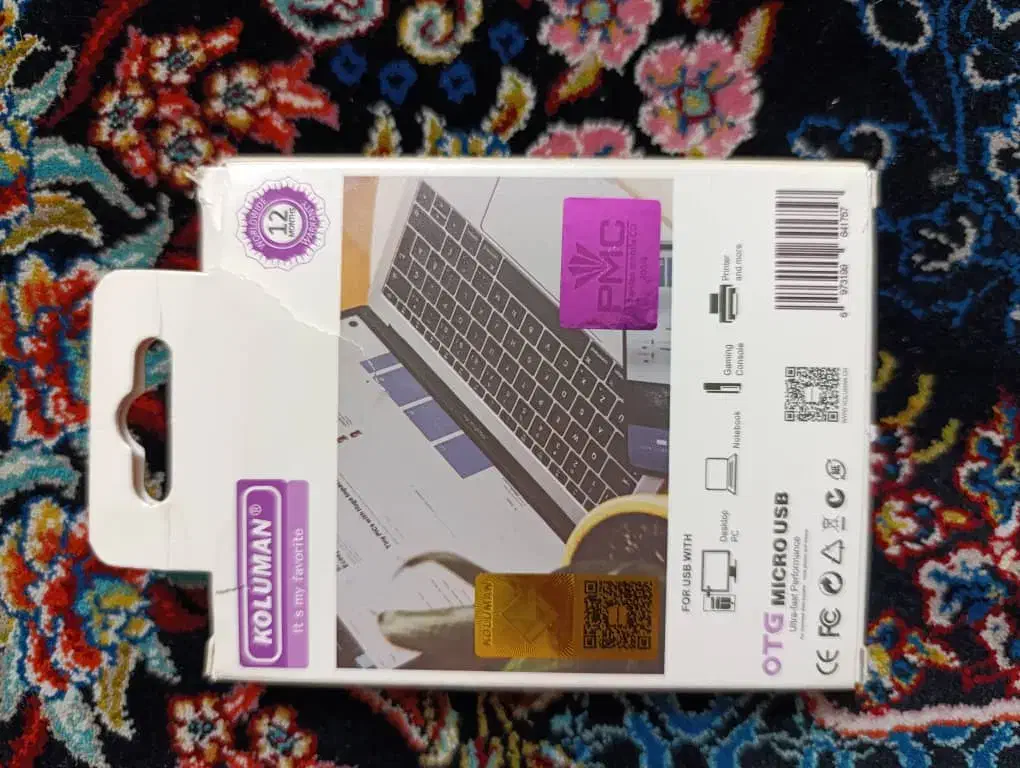 2 عدد اُ تی جی(OTG) اندروید|لوازم جانبی موبایل و تبلت|قرچک, زیبا شهر|دیوار