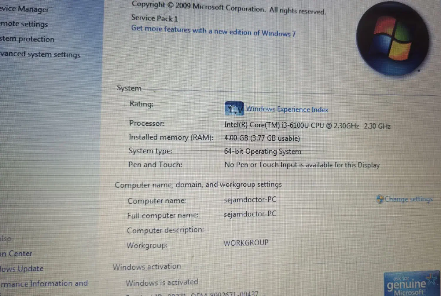 فروش فوری لب تاپ|رایانه همراه|کرمان, |دیوار
