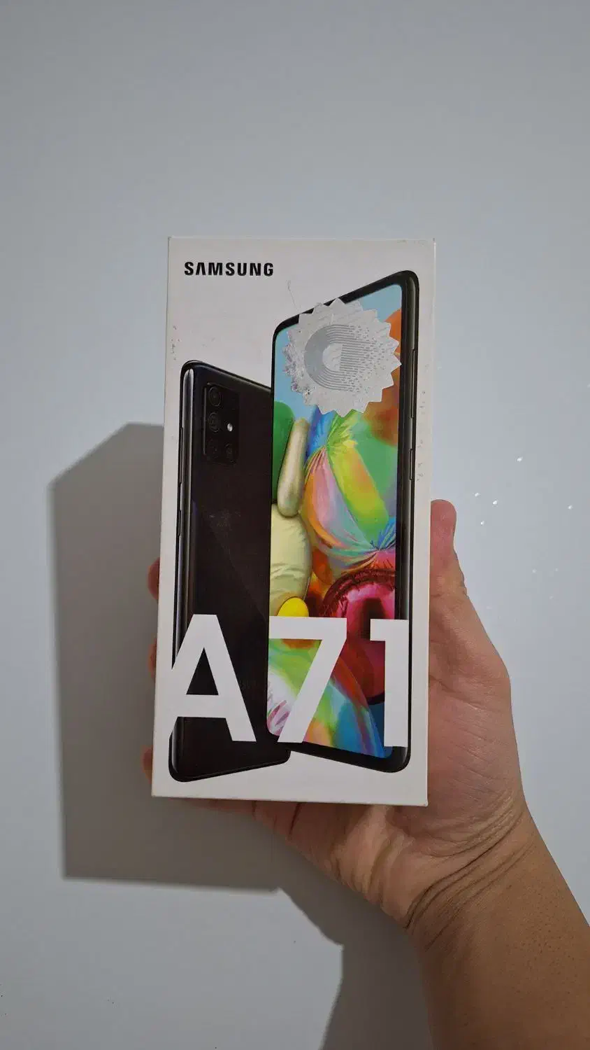 ساسمونگ A71 مشکی 128 تمیز|موبایل|اصفهان, چشمه باقرخان|دیوار