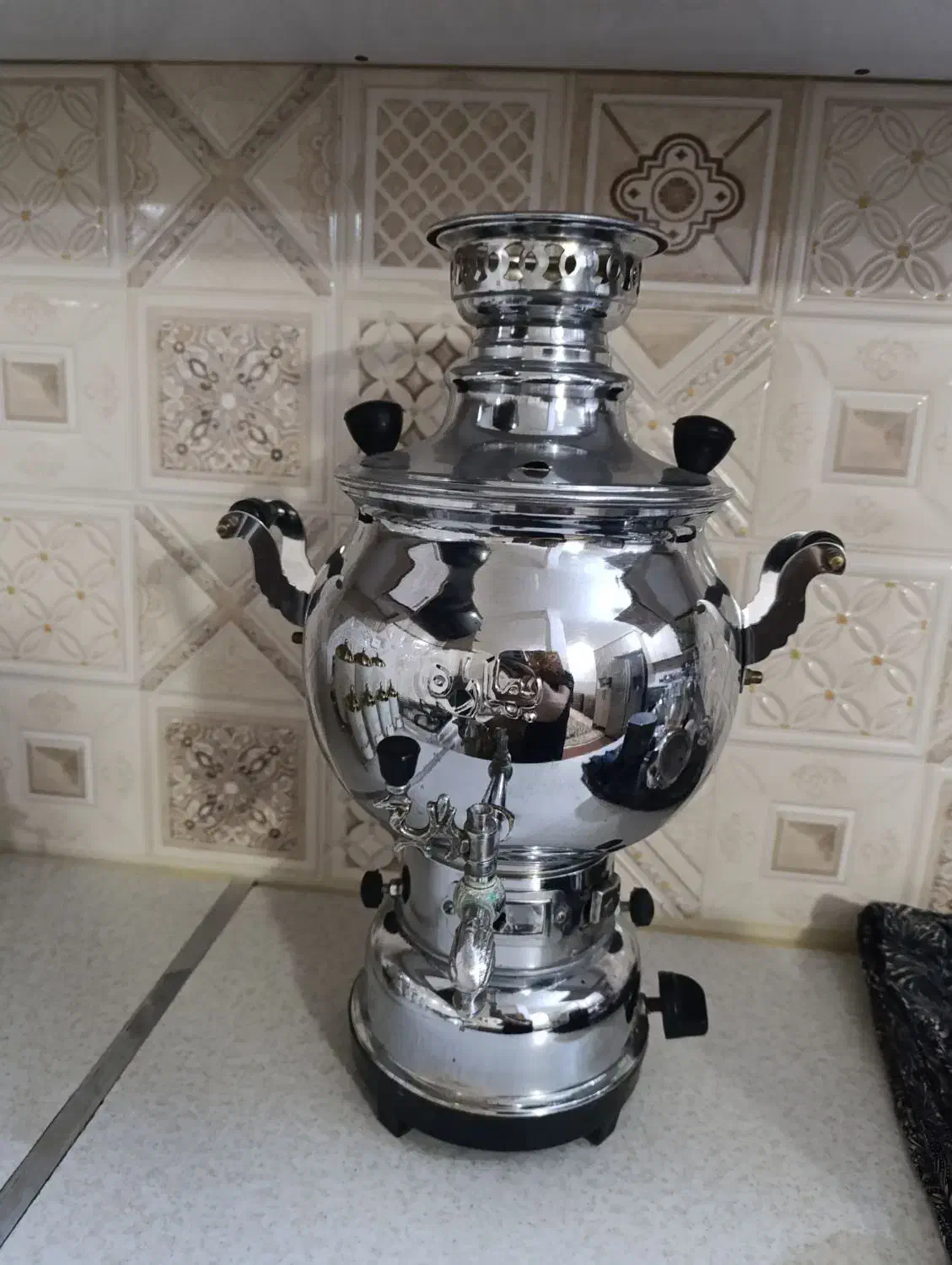 سماور تنور دار|قوری، کتری، قهوه‌ساز دستی|قم, علی آباد سعدگان|دیوار