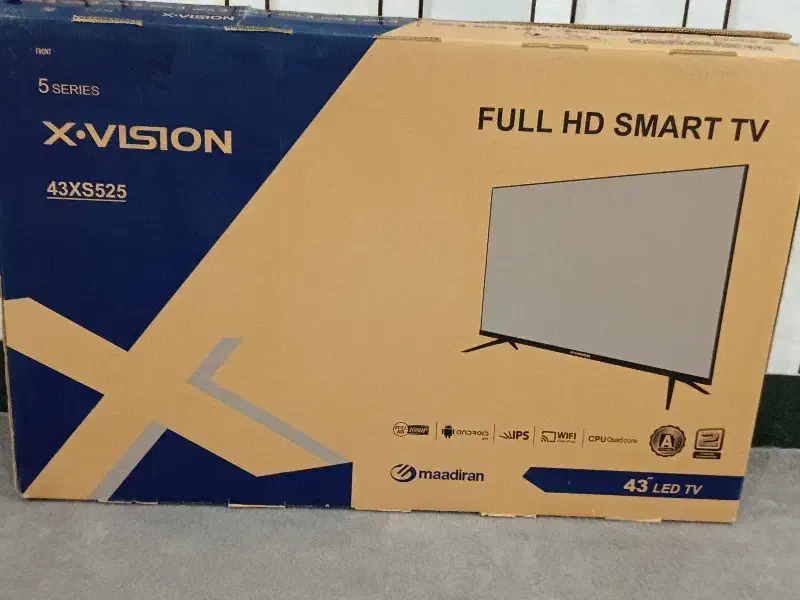 تلویزیون مارک ایکس ویژن43اینج|تلویزیون و پروژکتور|میاندوآب, |دیوار