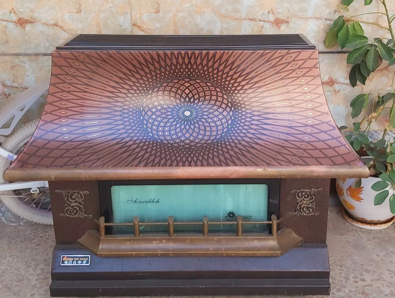 بخاری گازی ایران شرق طرح شومینه|بخاری، هیتر، شومینه|خرمآباد, |دیوار