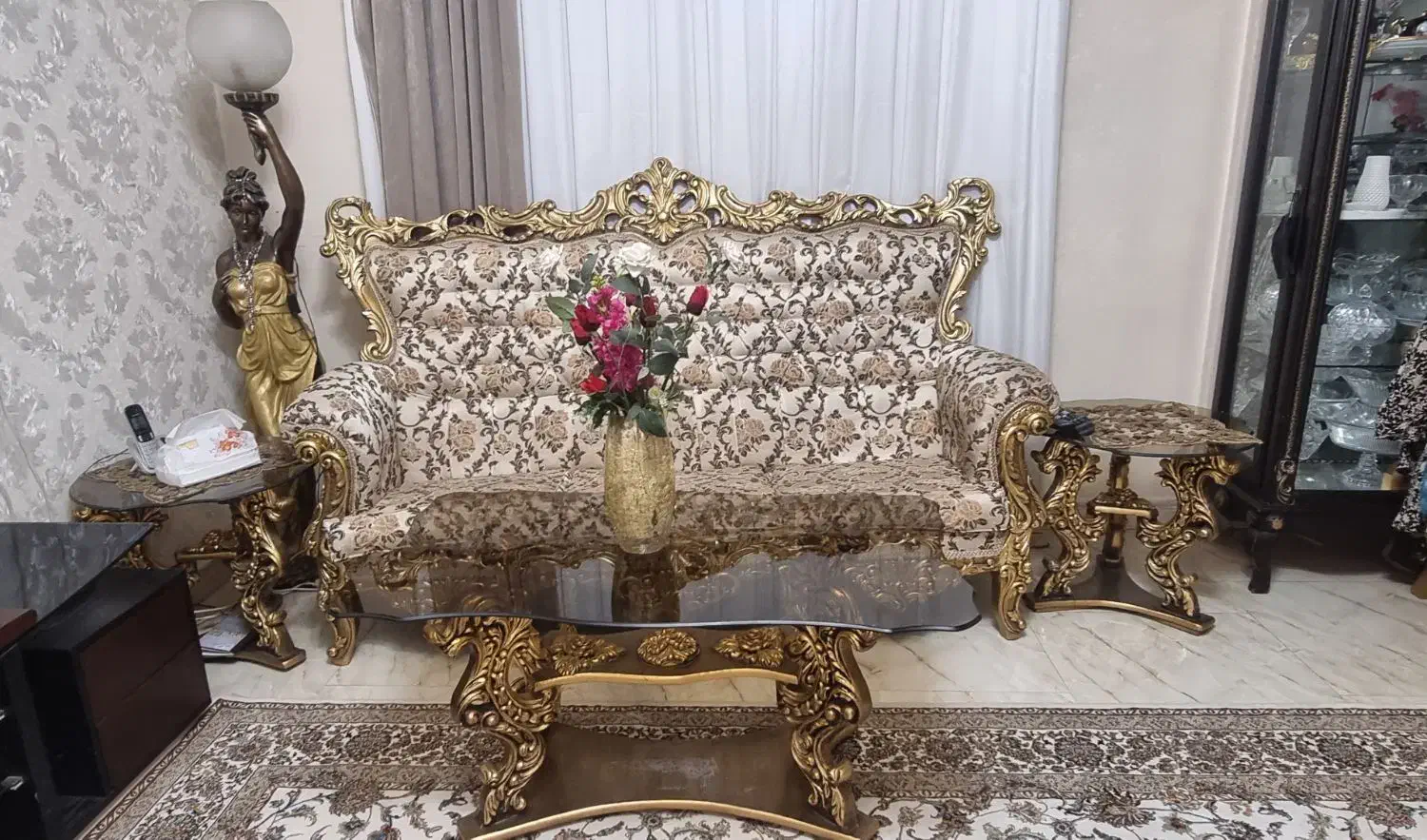 فروش فوریی مبل استیل.ویترین.شب خواب|مبلمان خانگی و میز عسلی|رباطکریم, رباطکریم|دیوار