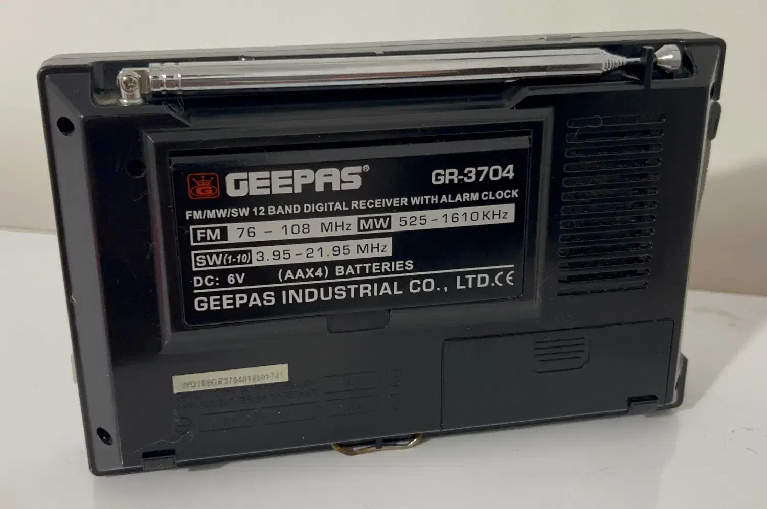 رادیو جی پاس مدل Gr-3704|پخش‌کننده همراه|سنندج, |دیوار