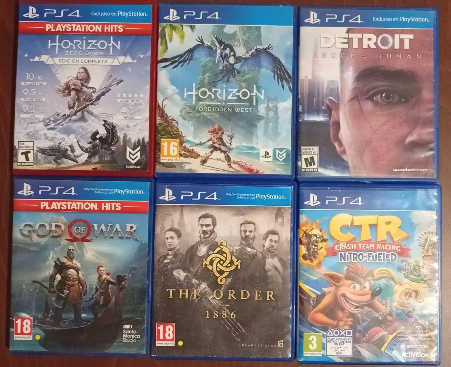 Detroit horizon god of war order crash ctr|کنسول، بازی ویدئویی و آنلاین|تهران, نیروی دریایی|دیوار