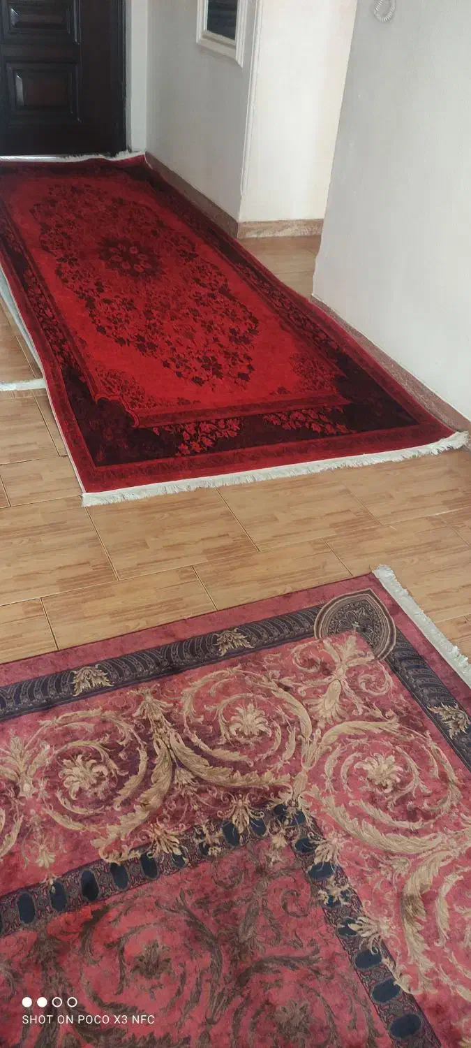 فرشینه مخمل کاملا نو|گلیم، جاجیم، گبه|شاهین‌شهر, خبرنگار|دیوار