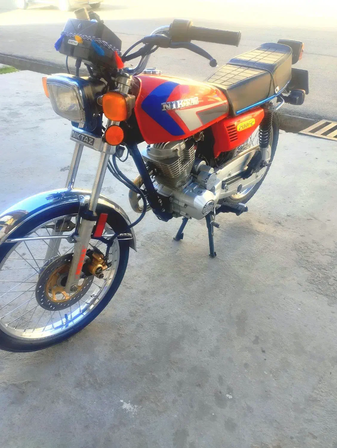 200 نیکتاز دیسک چپ|موتورسیکلت|کلاله, |دیوار