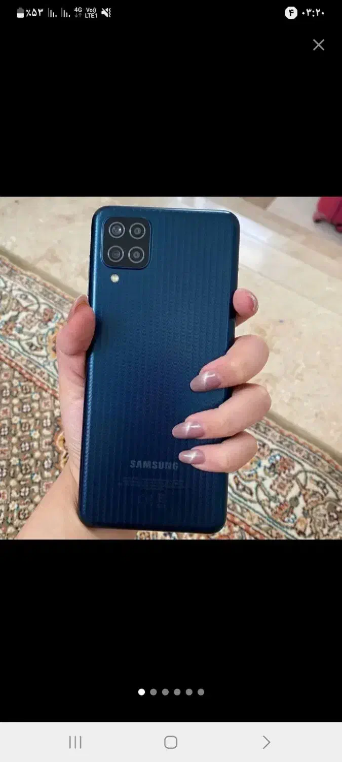 سامسونگM12|موبایل|بیضا, |دیوار