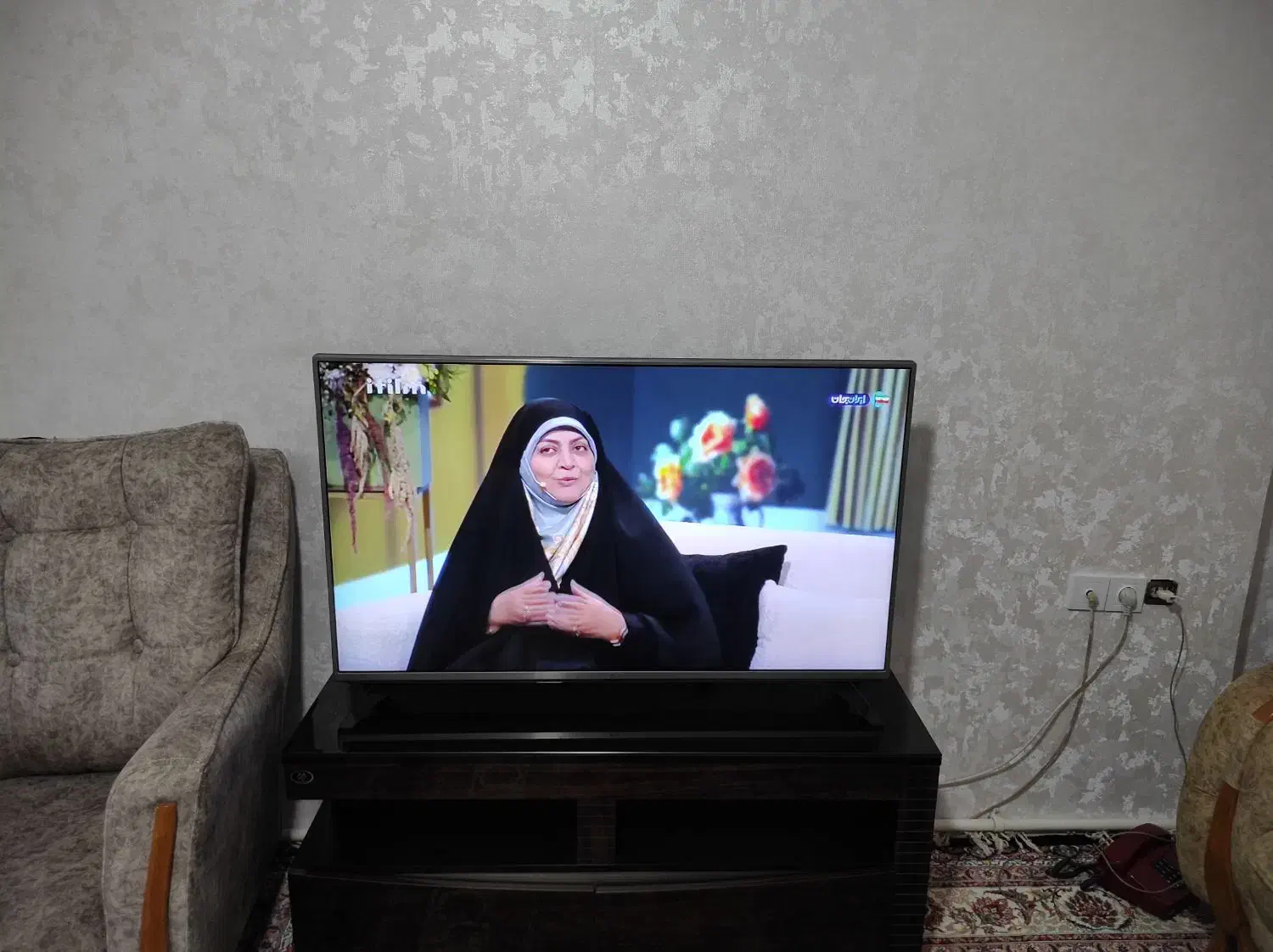 تلویزیون ۴۹ اینچ الجی|تلویزیون و پروژکتور|اسلام‌شهر, شهرک قائمیه|دیوار