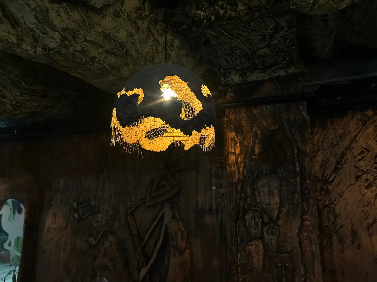 لوستر دست ساز|لوستر و چراغ آویز|بندر کنگان, |دیوار