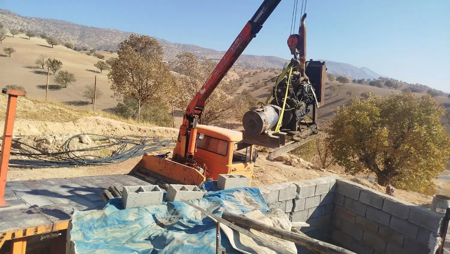 ژنراتور،موتوربرق رومانی|ماشین‌آلات صنعتی|ایذه, |دیوار