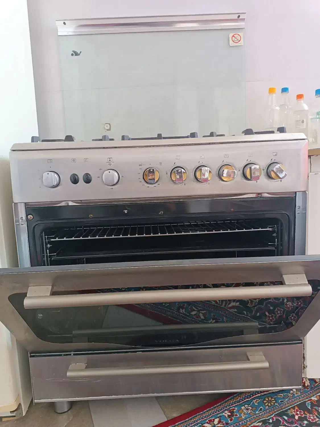 گاز فردار تمام استیل خارجی|اجاق گاز و لوازم برقی پختوپز|خواجه, |دیوار