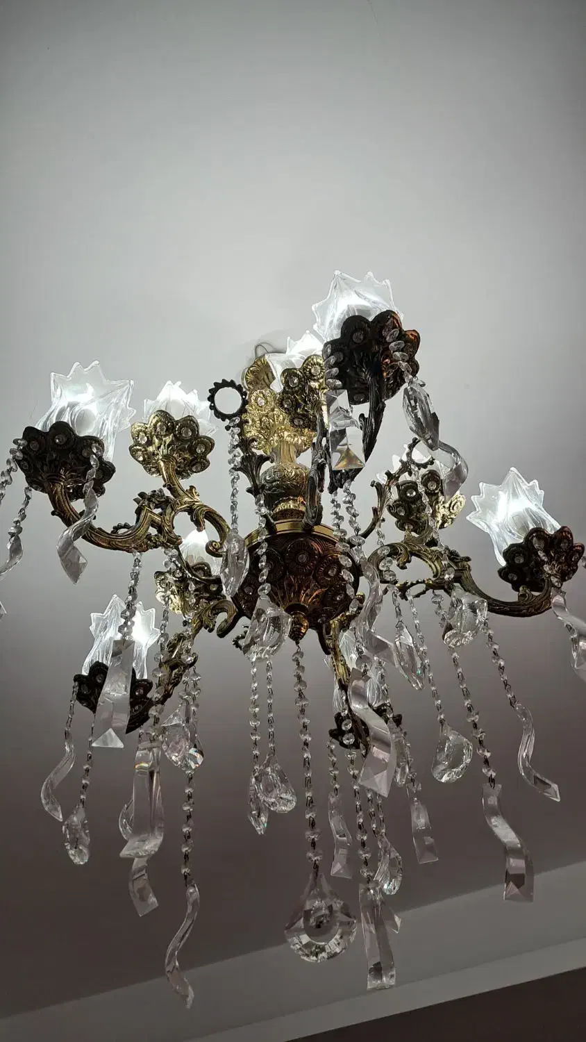 لوستر برنز|لوستر و چراغ آویز|فردیس, قریشی|دیوار