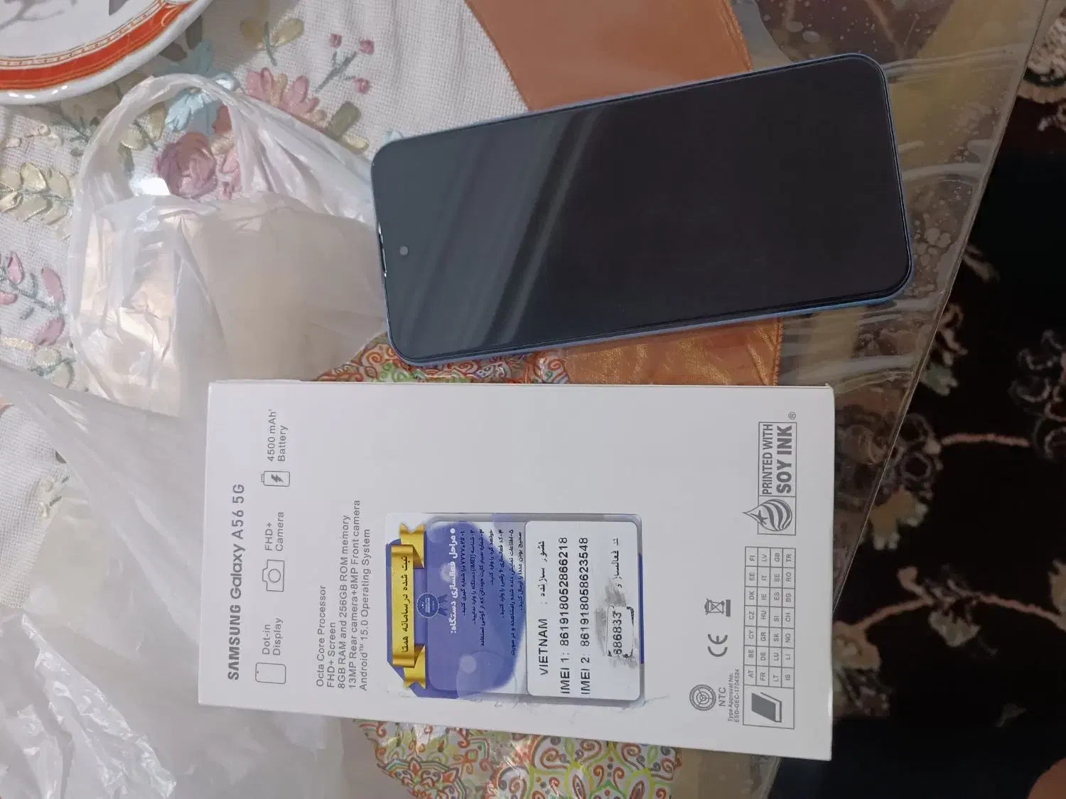 گوشی سامسونگ نو، ،A56سامسونگ|موبایل|تهران, شهرک فردوس (حسینی)|دیوار