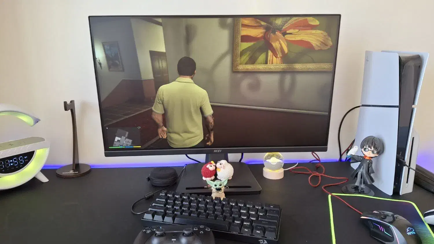 مانیتور ۲۷ اینچ ام اس ای|قطعات و لوازم جانبی رایانه|قم, جهان بینی|دیوار