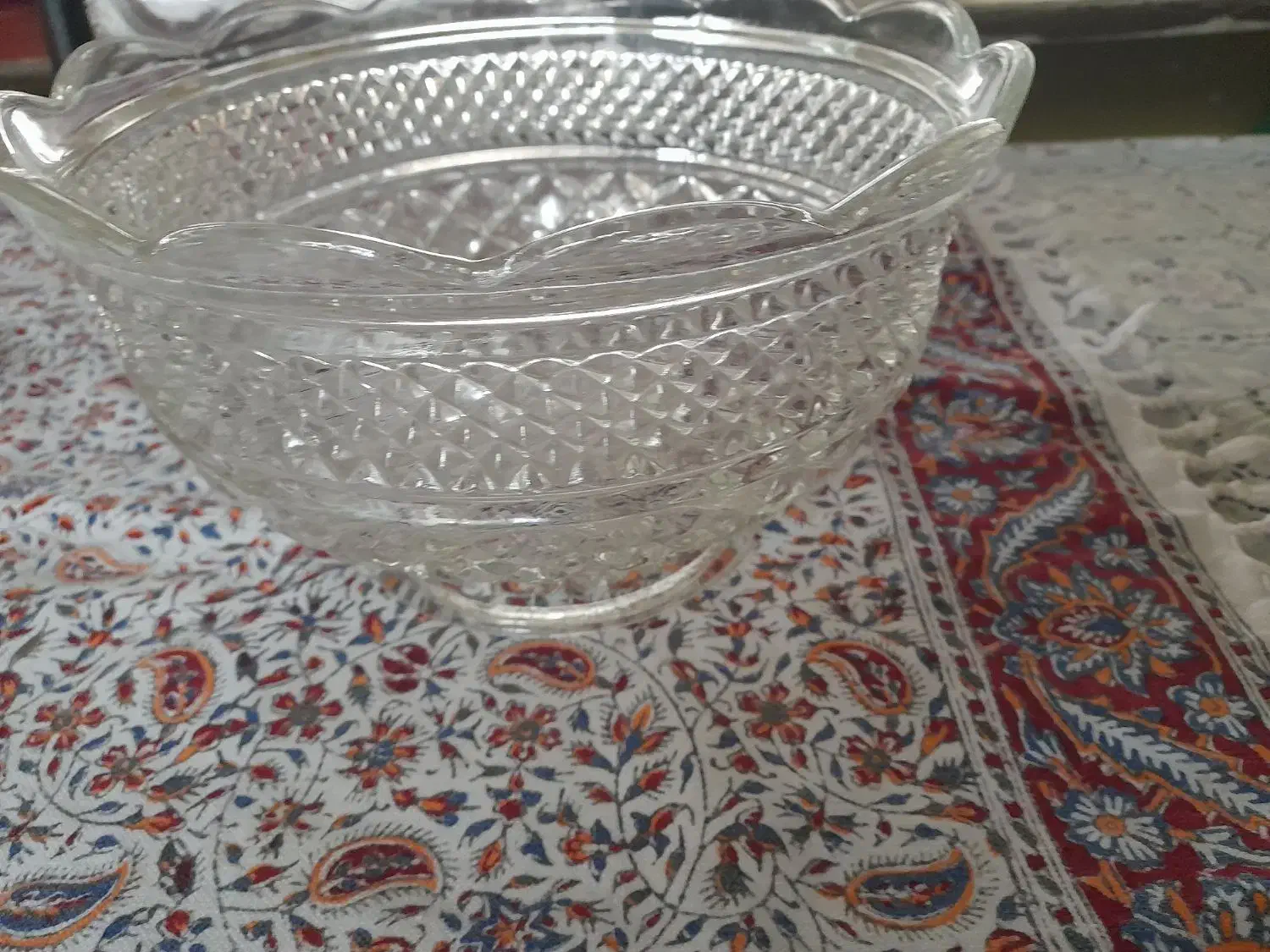 ظرف کریستال وبشقاب پلو خوری|ظروف سرو و پذیرایی|شاهینشهر, شهرک گلدیس|دیوار