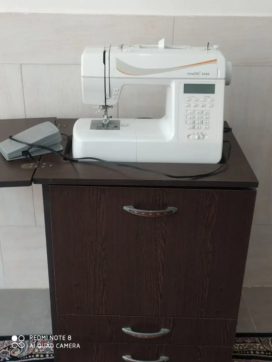 چرخ خیاطی کاچیران نیولایف|چرخ خیاطی و ریسندگی|ابریشم, |دیوار