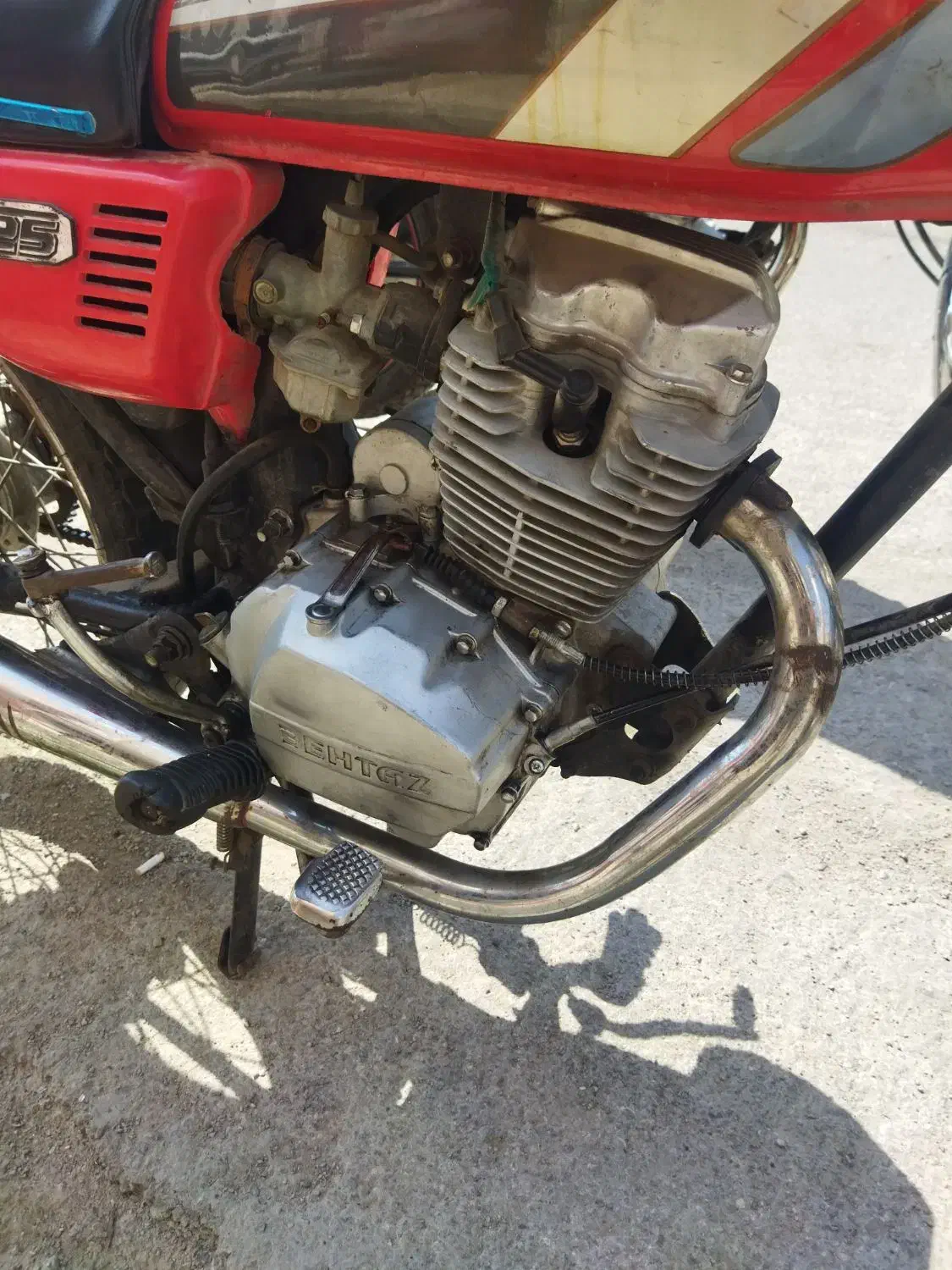 موتور مدل ۱۳۸۸ مدارک کامل|موتورسیکلت|بندرعباس, |دیوار