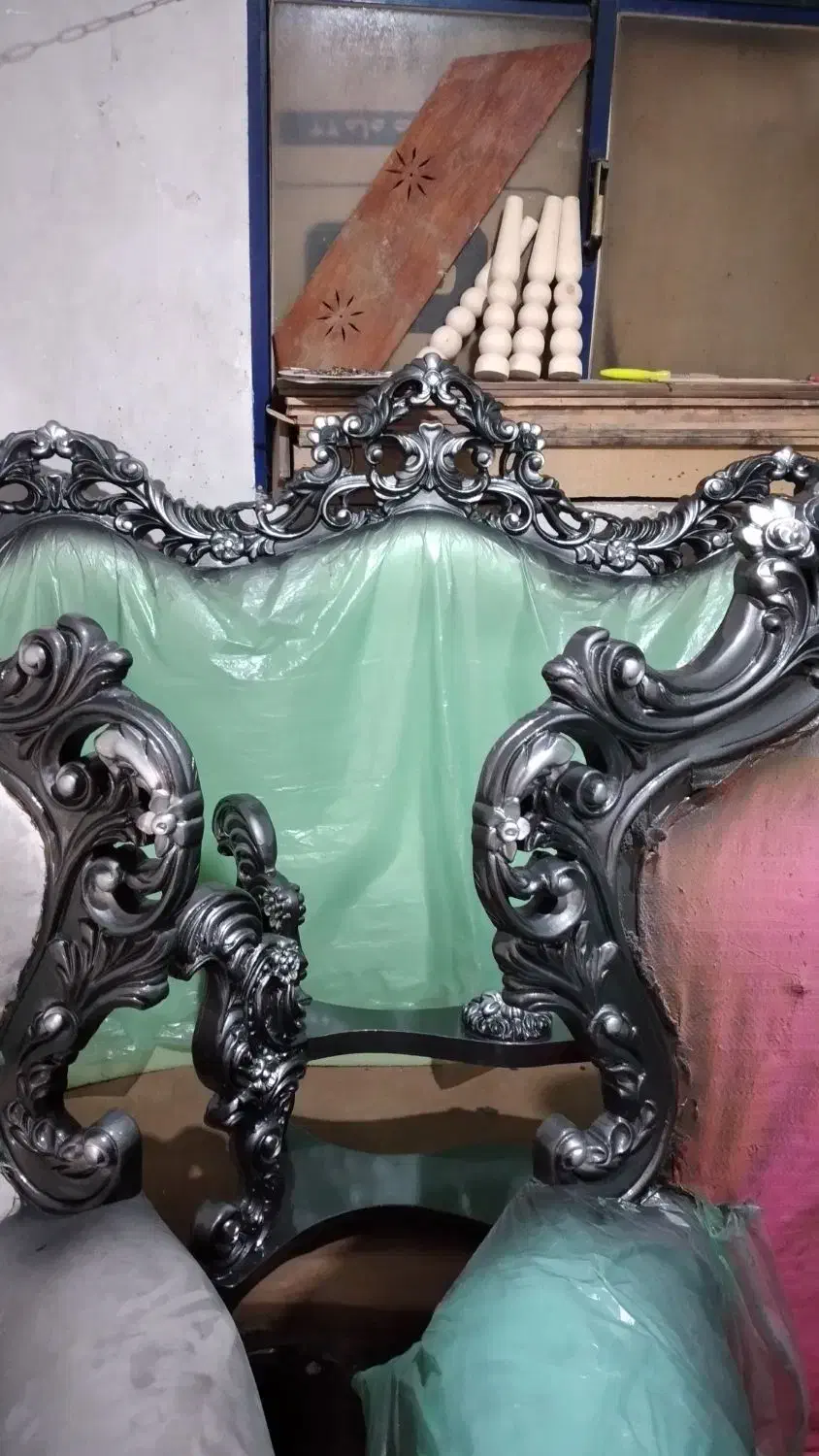 رنگ کاری تخصصی چوب و مبلمان|خدمات پیشه و مهارت|رشت, حومه رشت|دیوار