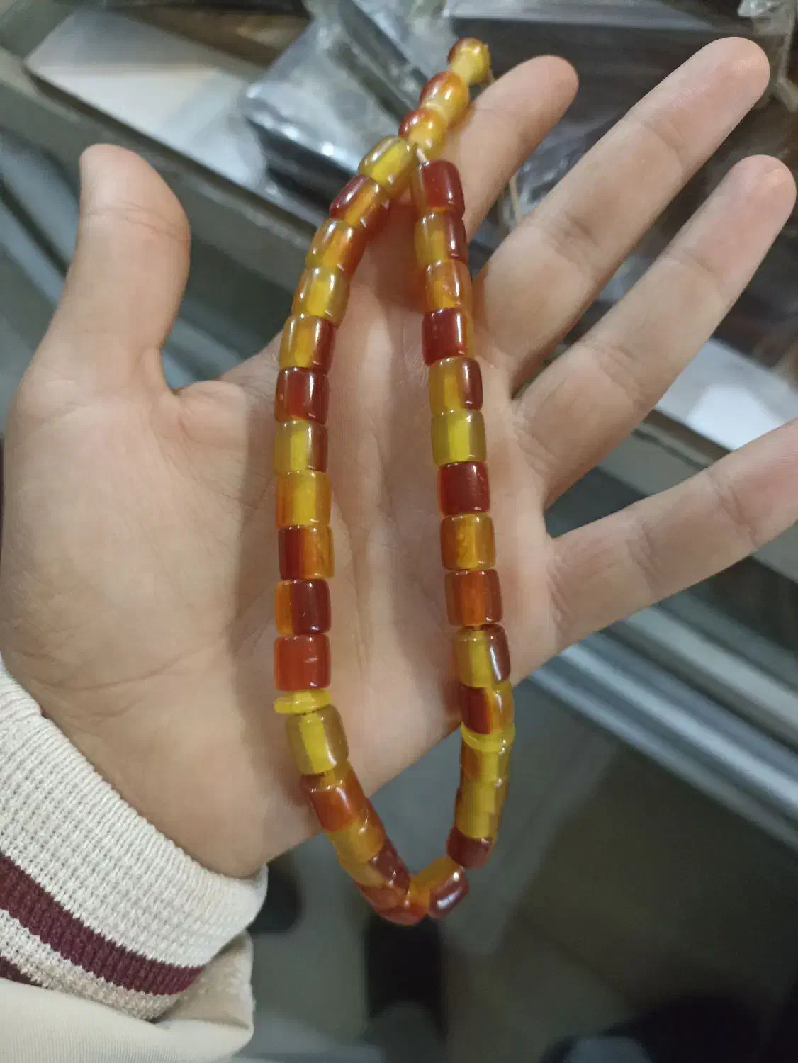 تسبیح|جواهرات|بناب, |دیوار