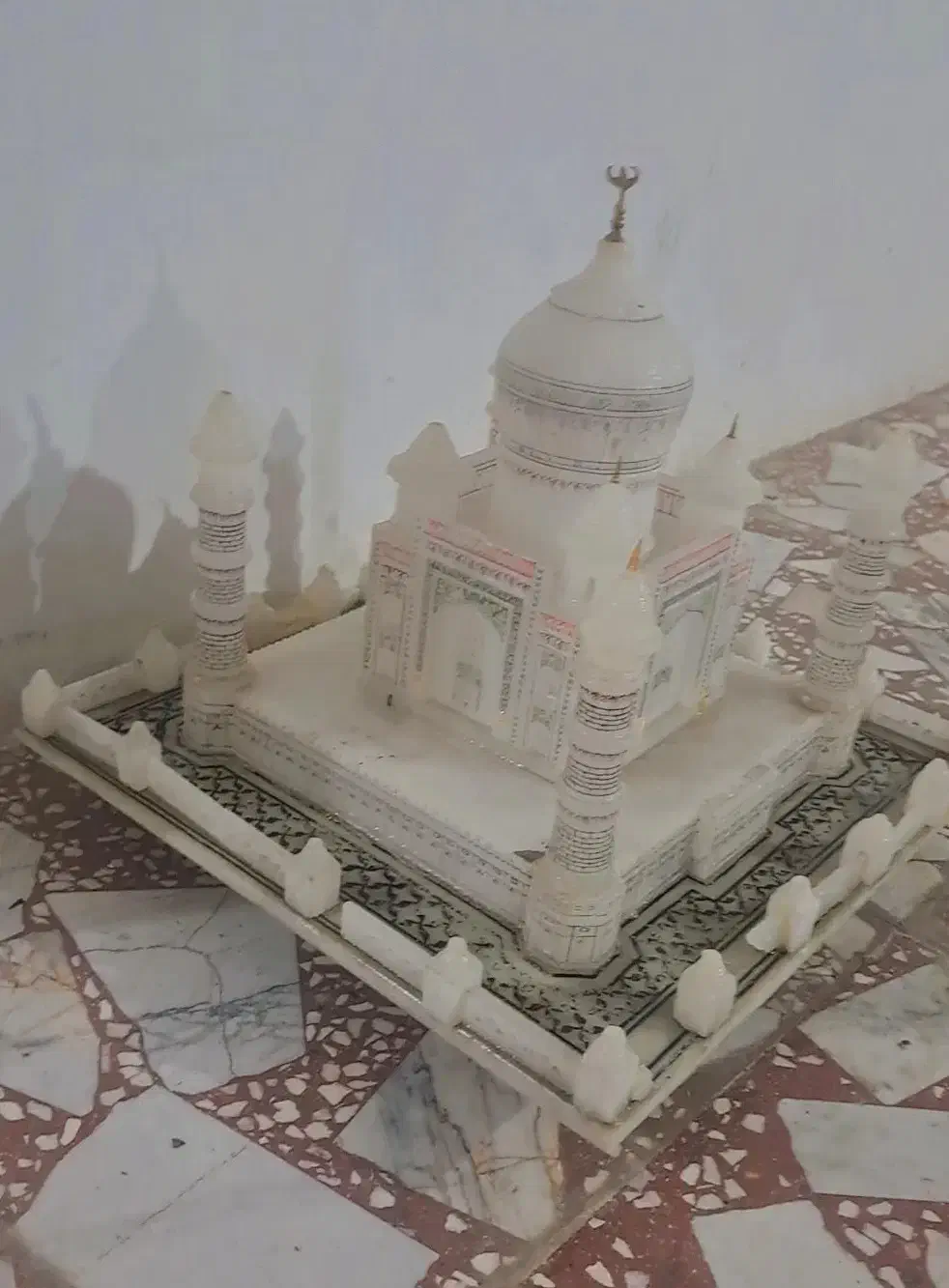 مجسمه تاج محل هندوستان|مجسمه، تندیس، ماکت|فردیس, فردیس|دیوار