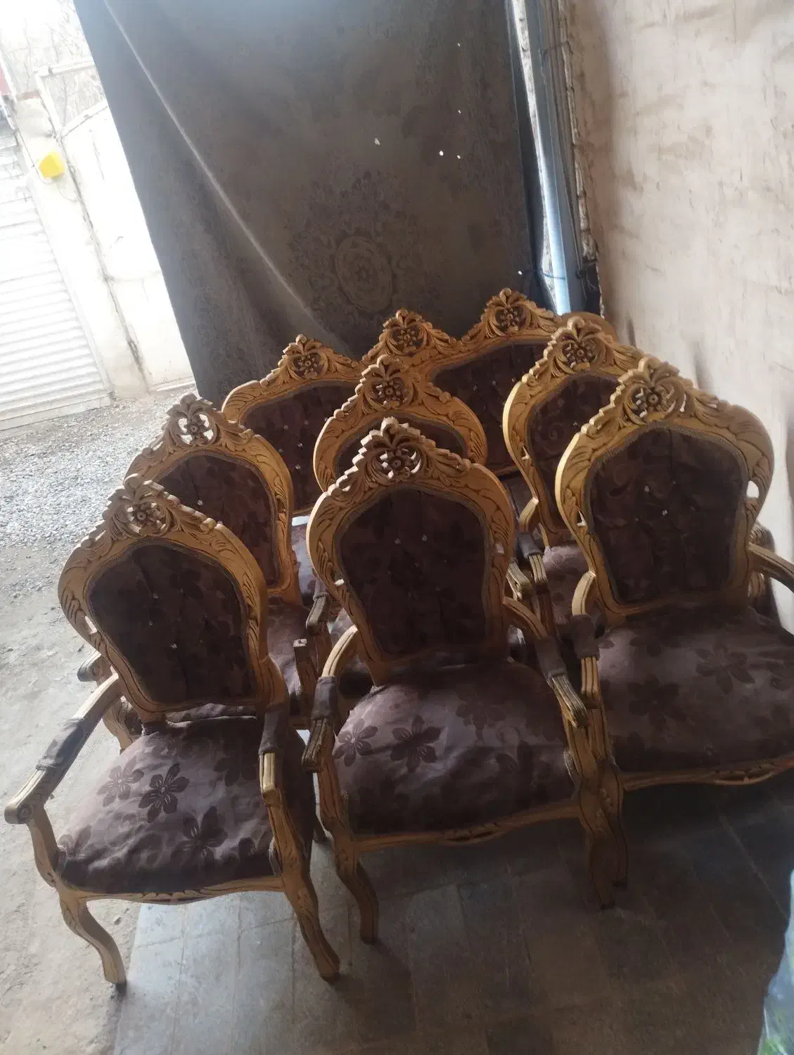 مبل نه نفره|مبلمان خانگی و میز عسلی|مشهد, رباط طرق|دیوار