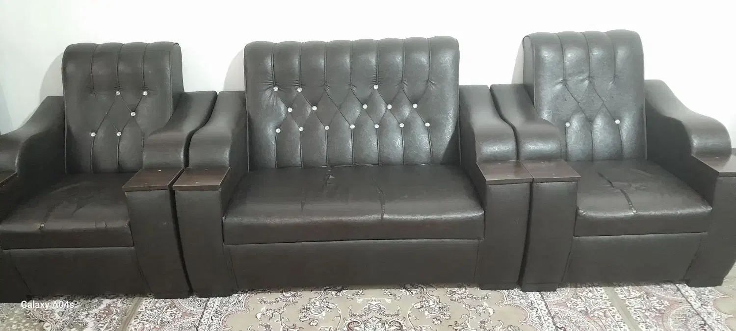 مبل چرم|مبلمان خانگی و میز عسلی|سجاس رود, |دیوار