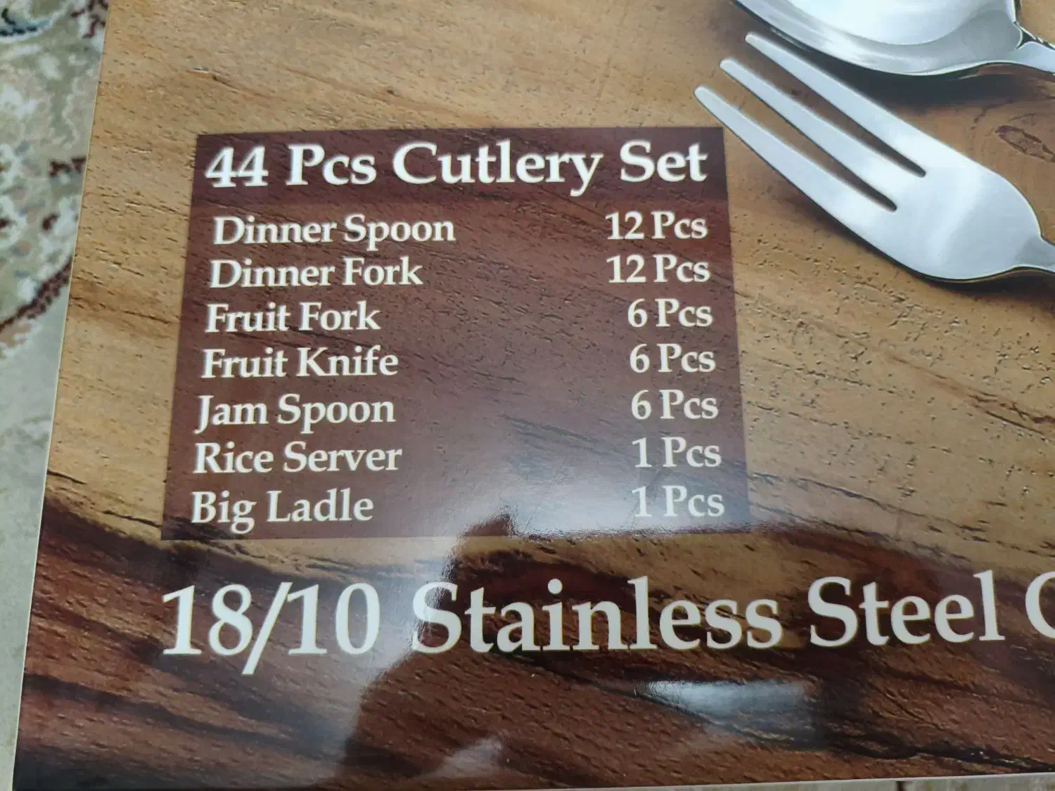 سرویس 44 پارچه قاشق چنگال کابان|ظروف سرو و پذیرایی|شاهین‌شهر, ۹ دی|دیوار