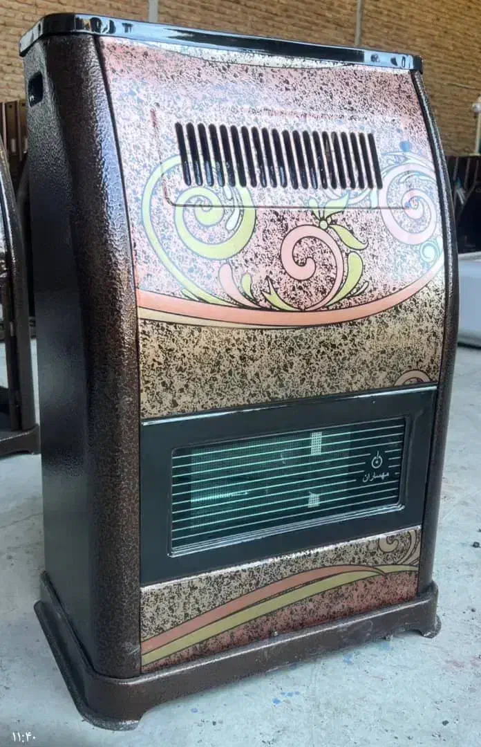 بخاری ساده و طرح شومینه و بدون دودکش|بخاری، هیتر، شومینه|اهر, |دیوار