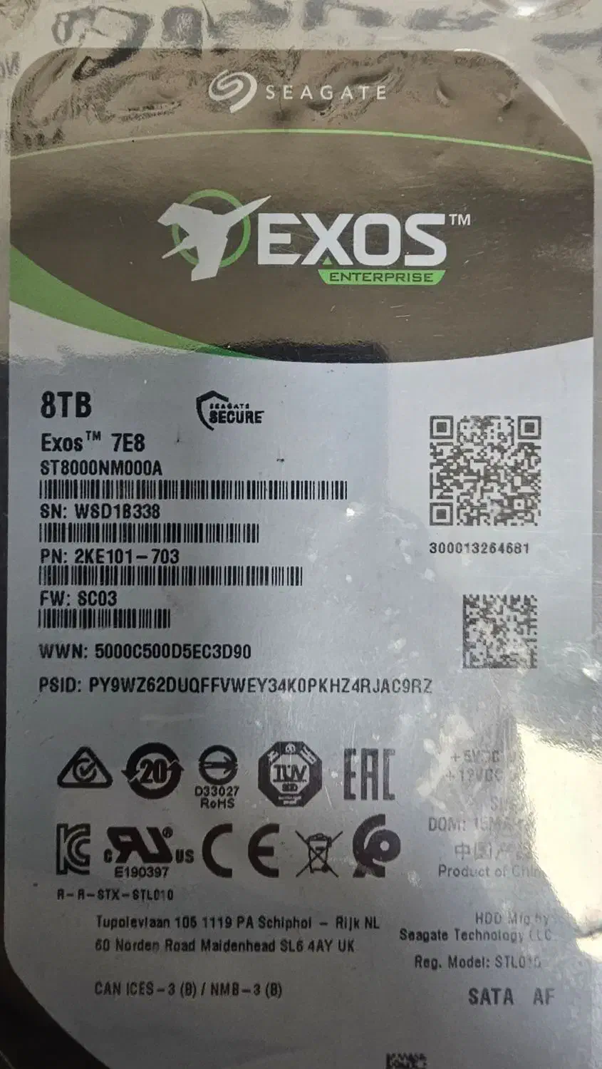 هارد ۸ ترابایتی seagate|قطعات و لوازم جانبی رایانه|کرمان, |دیوار