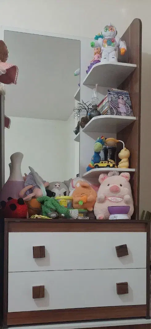 سرویس خواب ام دی اف دومنظوره|تخت و سرویس خواب|فولادشهر, C1|دیوار