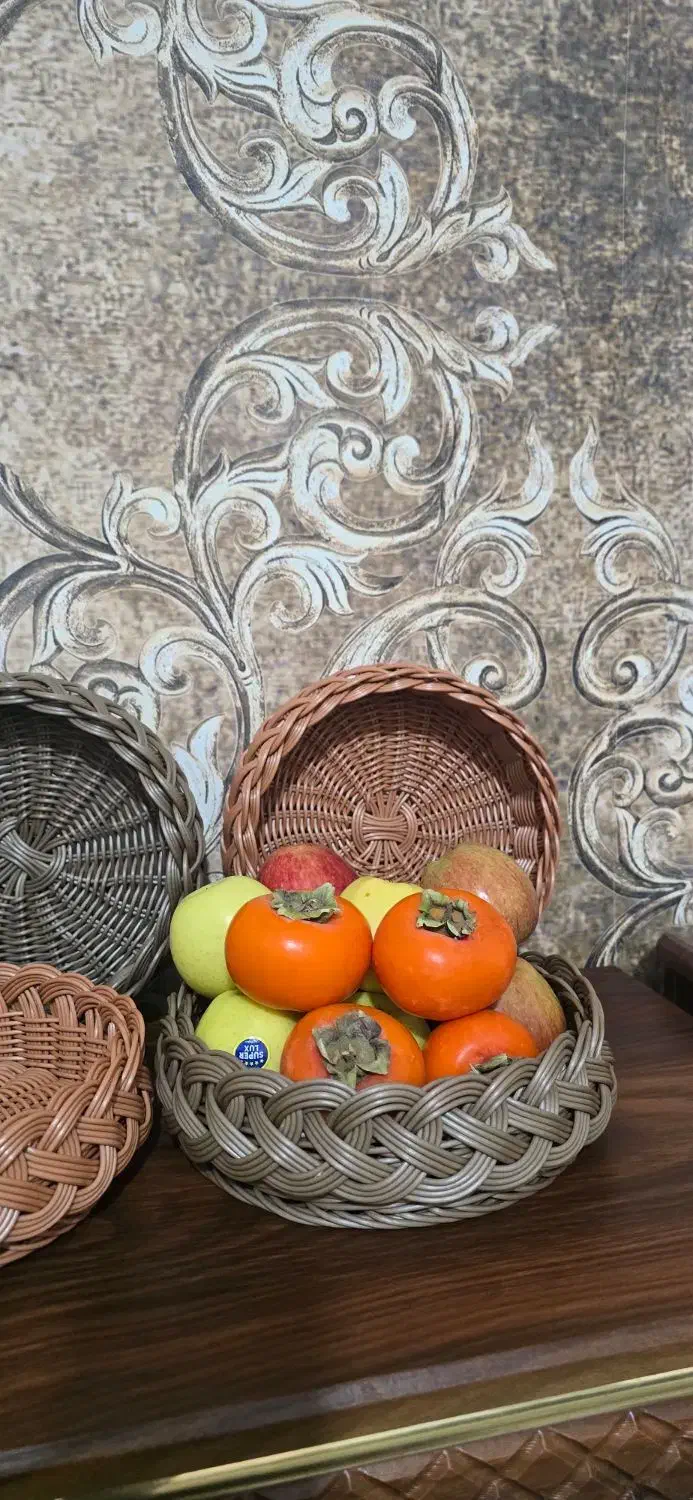 سبد حصیری دست بافت|صنایع دستی و سایر لوازم تزئینی|محمدیه-قزوین, |دیوار