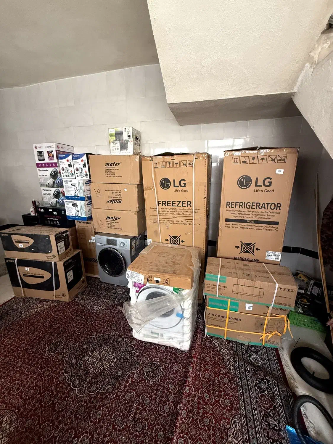 انواع لوازم خانگی ال جی بوش سامسونگ پاناسونیک|یخچال و فریزر|ایلام, |دیوار