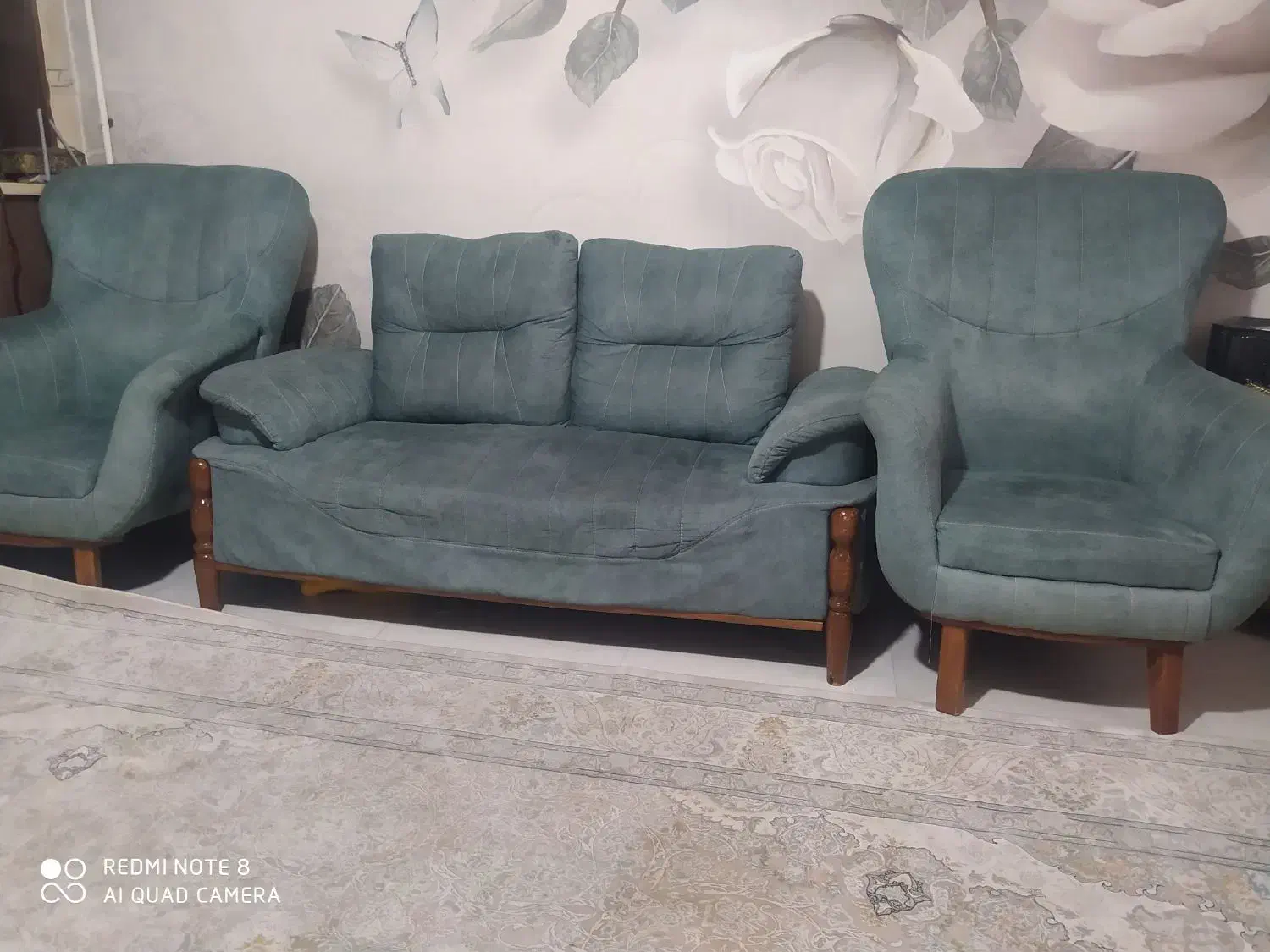 مبل ۷نفره|مبلمان خانگی و میز عسلی|کرج, حصارک بالا|دیوار