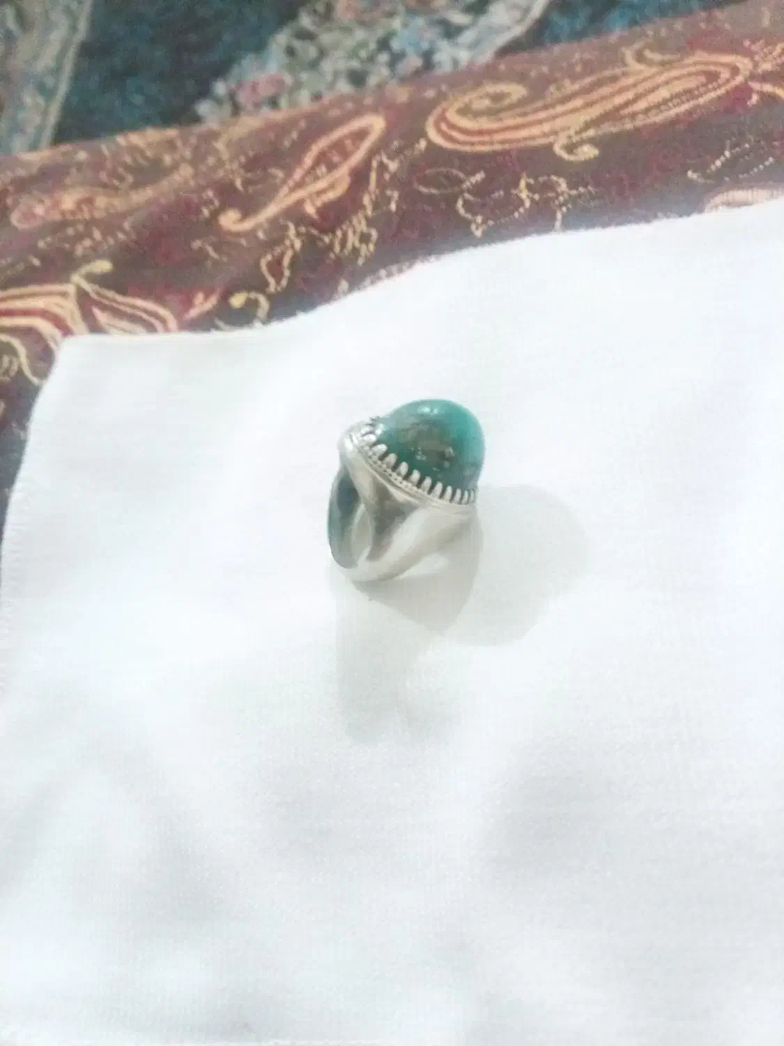 انگشتر نقره بزرگ|کلکسیون اشیاء عتیقه|بم, |دیوار