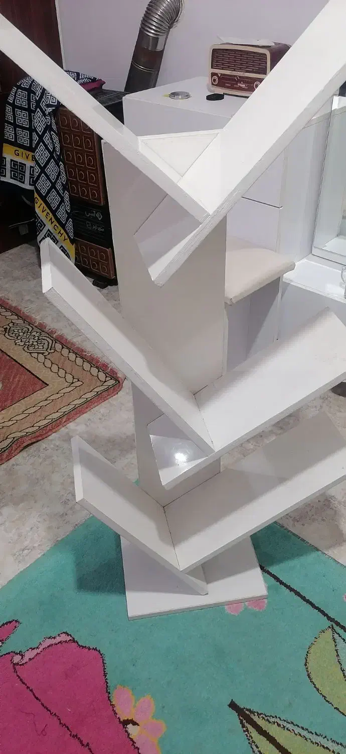 کتابخانه شیک|کتابخانه، شلف، قفسه‌های دیواری|سنندج, |دیوار