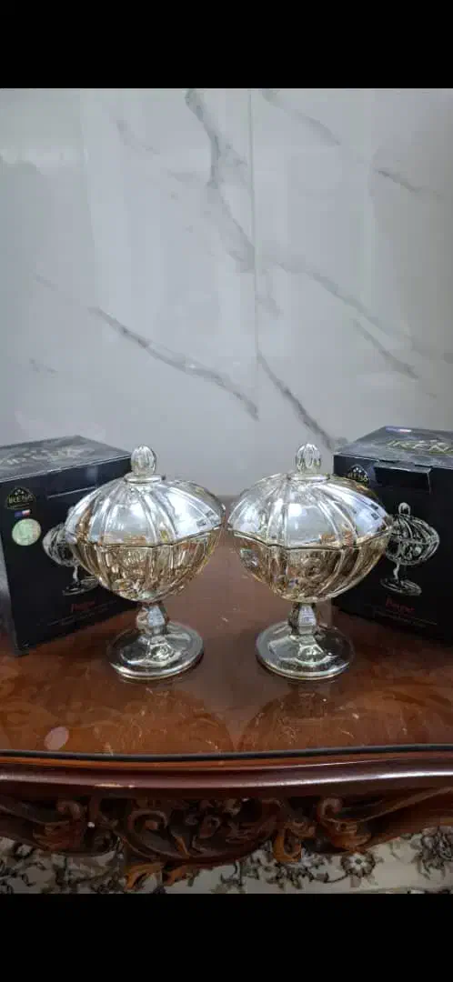 قندان کریستال خارجی|ظروف سرو و پذیرایی|قم, شهرک قدس|دیوار