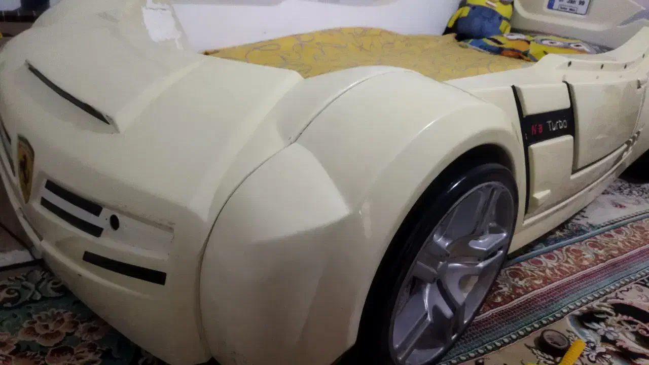 تخت ماشینی کودک|تخت و سرویس خواب|بوکان, |دیوار