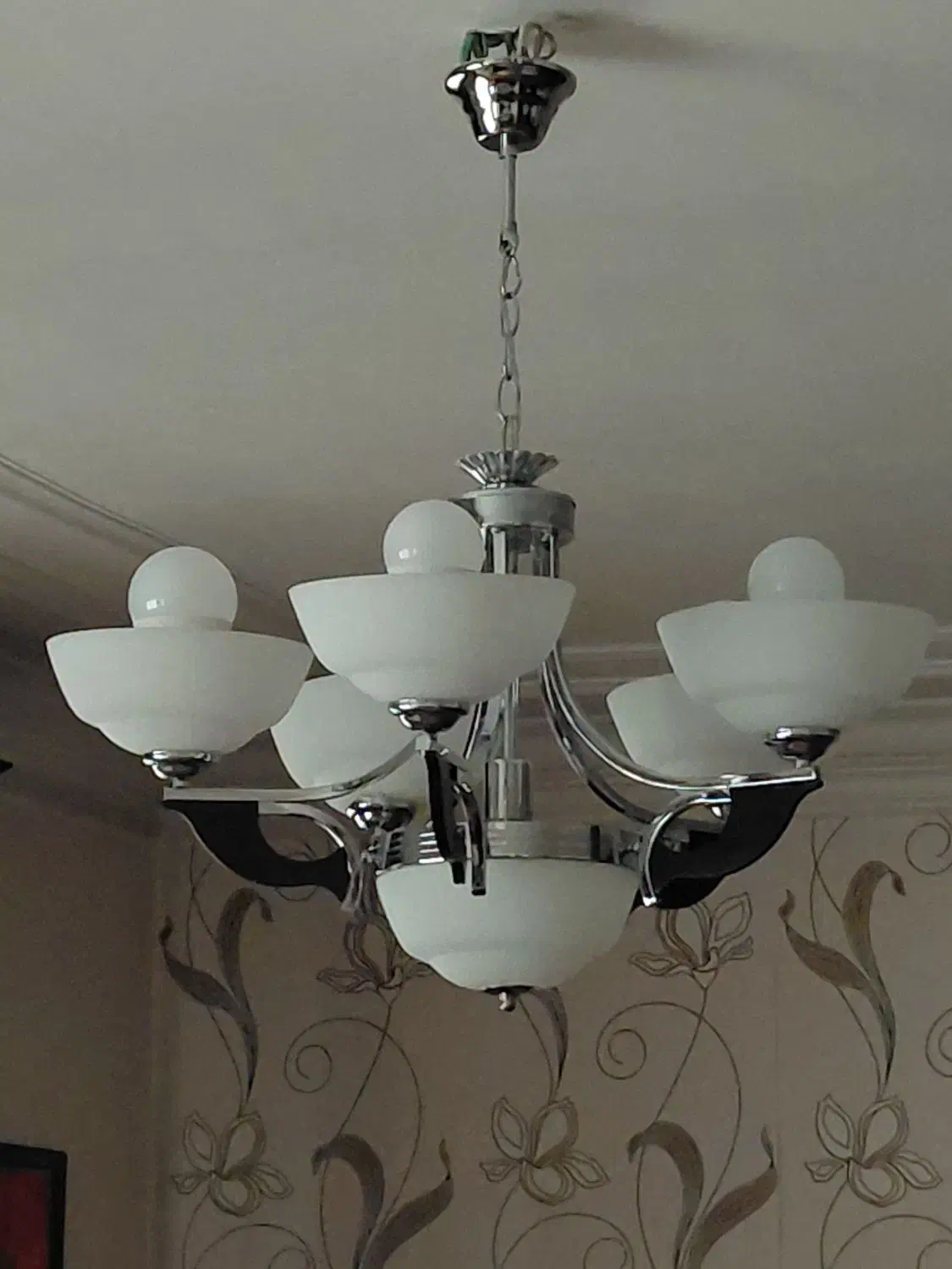 لوستر|لوستر و چراغ آویز|گنبد کاووس, |دیوار