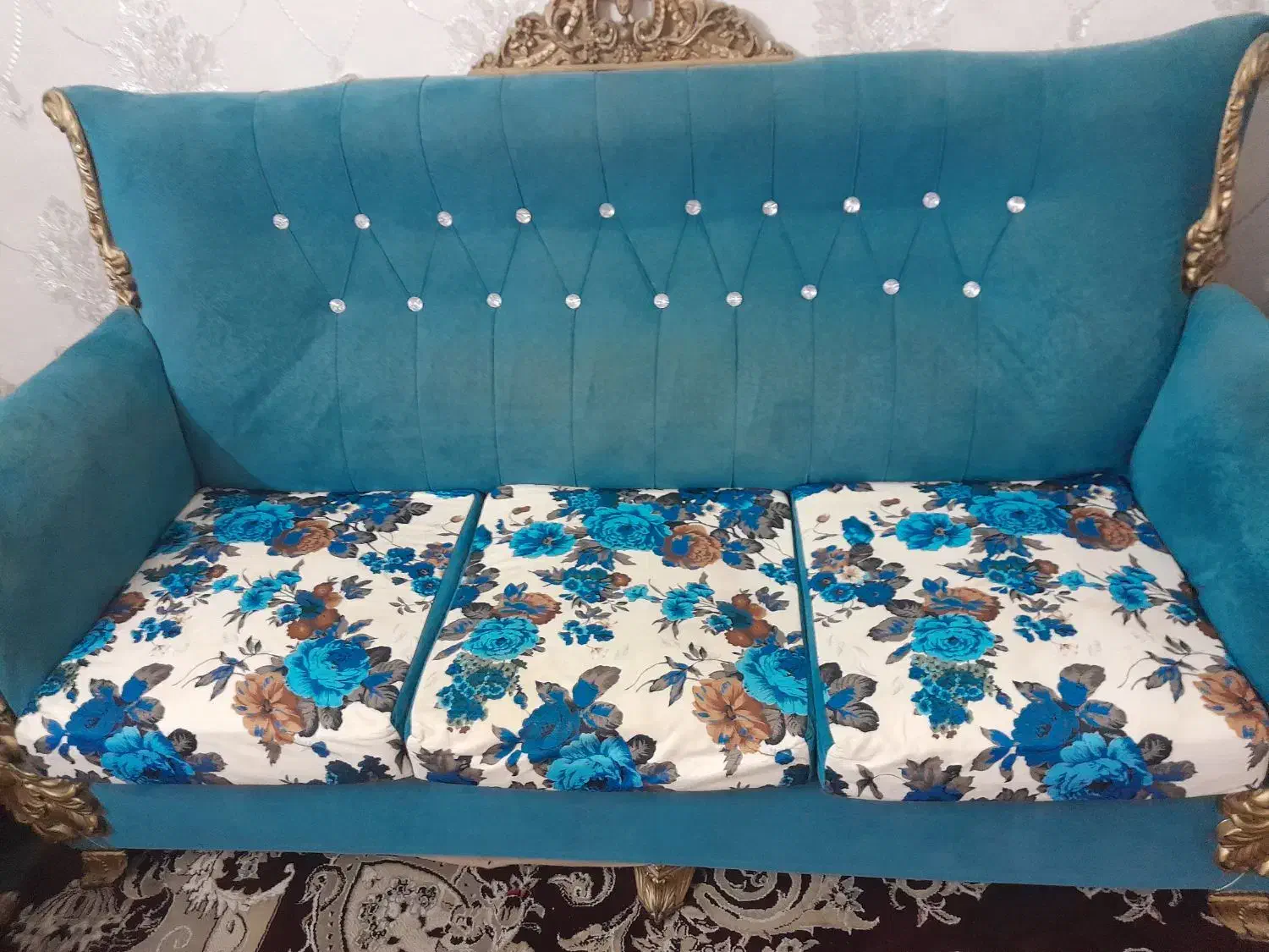 مبل ۷نفره|مبلمان خانگی و میز عسلی|کاشان, فاز ۲ ناجی آباد|دیوار