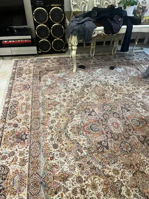 فرش ۱۲متری 1000شانه تراکم ۳۰۰۰|فرش|اصفهان, ملکشهر|دیوار